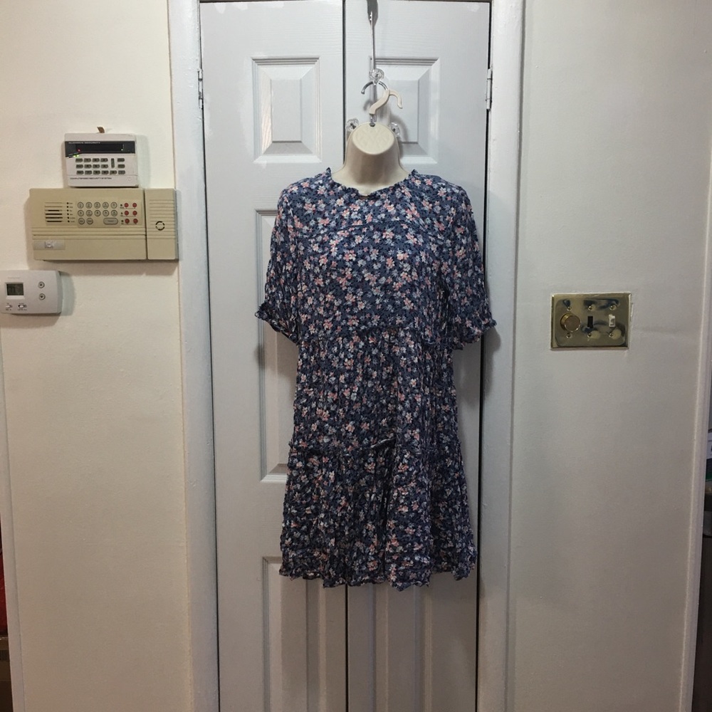Knox Rose Women’s Short Sleeve Babydoll Dress